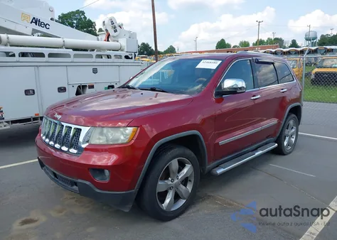 2012 Jeep Grand Cherokee Overland из США, поврежденный, VIN 1C4RJFCT8CC184328